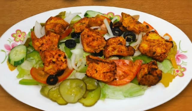 Kids Kabob Meal.