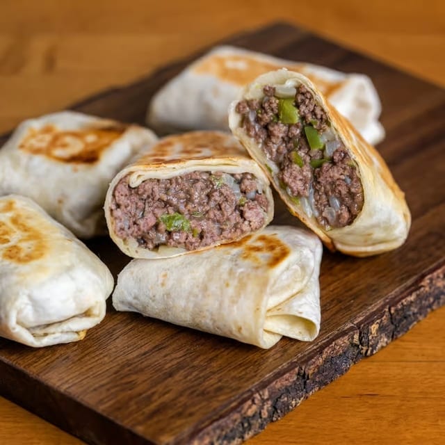 Philly Cheese Steak Wrap.