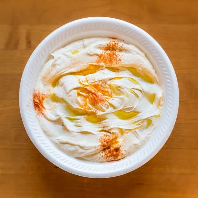 Classic Hummus and Pita.