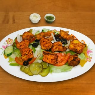 Chicken Kabob Salad