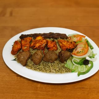 Chicken & Lamb Tikka & Beef Kofta